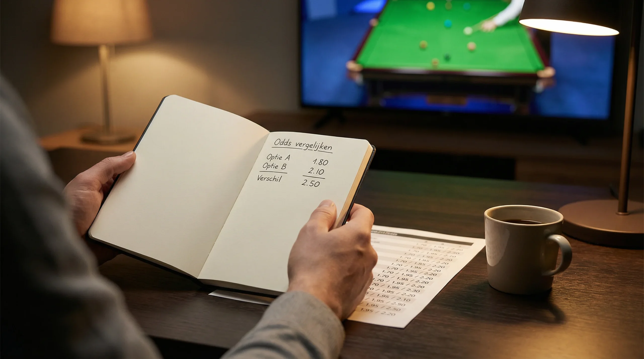 Snooker odds begrijpen en vergelijken – uitleg decimale quoteringen